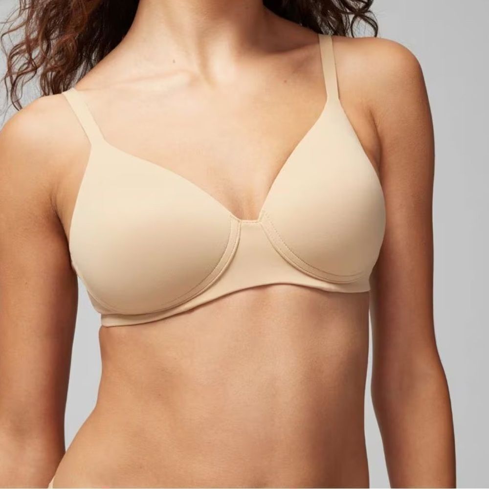 SOMA Embraceable Wireless Bra Beige 34A NWT